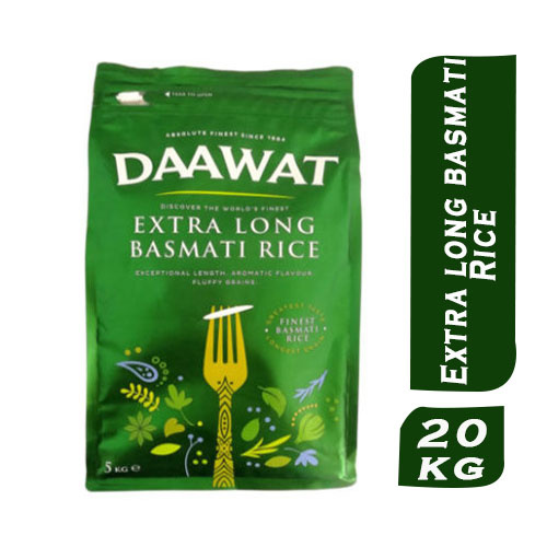 Daawat Extra Long Basmati Rice 20 Kg