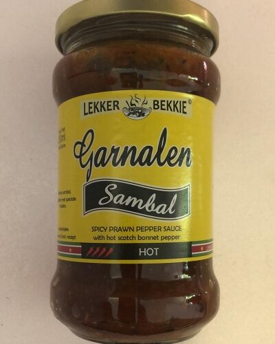 Lekker Bekkie Garnalen Sambal Hot 290 Ml