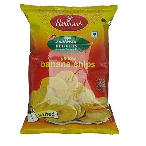 Haldiram Yellow Banana Chips 180 Grams