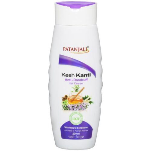 Patanjali Kesh Kanti Hair Cleanser Anti-Dandruff For Healthy Hair 200 Ml