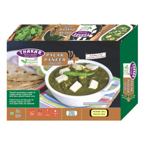 THAKAR PALAK PANEER (FROZEN) 283G