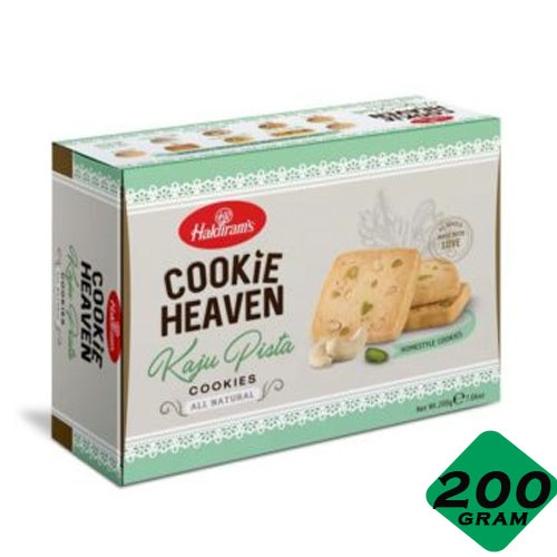 Haldiram's Cookie Heaven - KAJU PISTA COOKIES 200 Grams