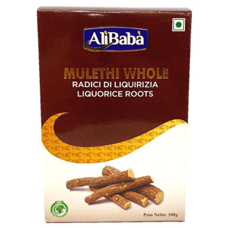 ALI BABA MULATHI (LICORICE) WHOLE 100 Grams