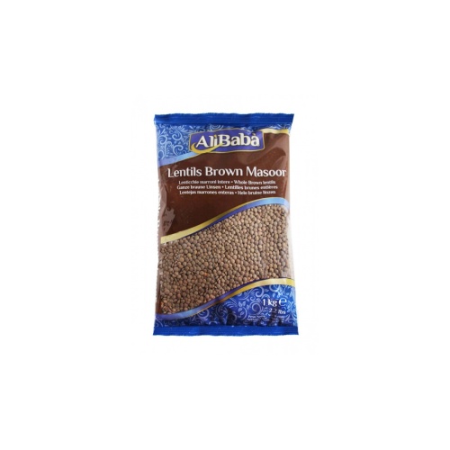 Ali Baba Brown Lentils Whole (Masoor) 1 KG