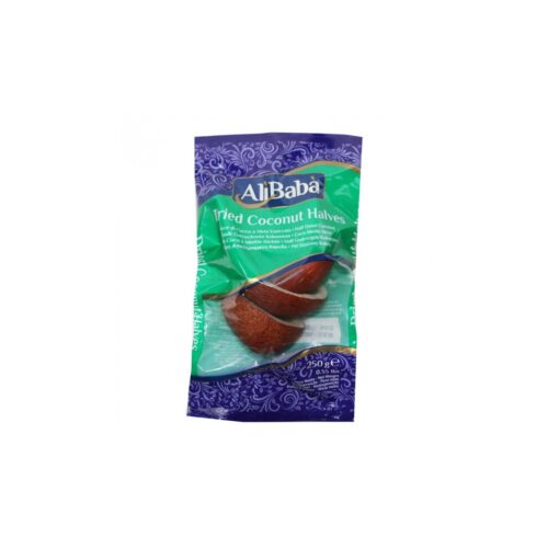 Ali Baba COCONUT DRIED HALVES (khopa) 250 Grams