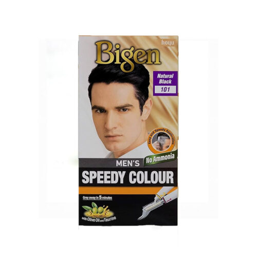 Bigen Men's Speedy Color Natural Black #101