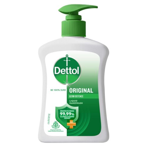 Dettol Liquid Soap Handwash Dispenser Bottle Pump 250 Ml