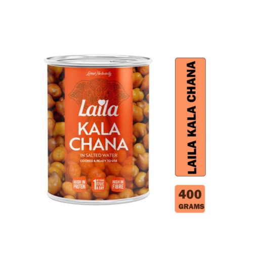 LAILA KALA CHANA BOILED TIN 400 Grams