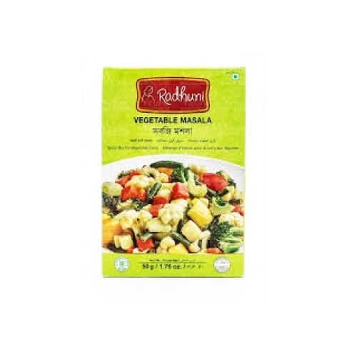 RADHUNI VEGETABLE MASALA 50 Grams