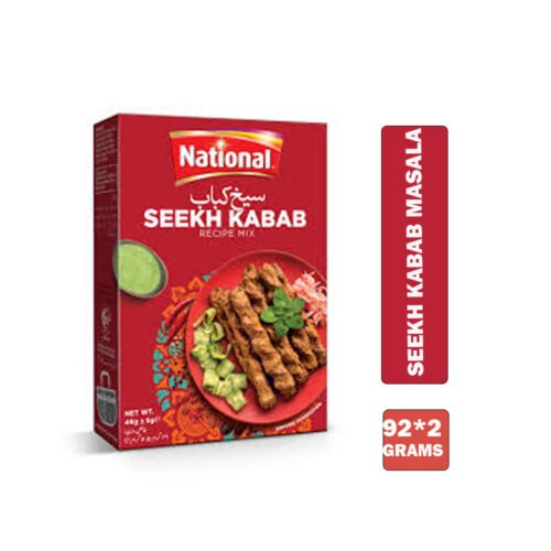 NATIONAL SEEKH KABAB MASALA 92*2 GRAMS