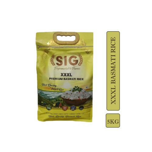 SIG PREMIUM XXXL BASMATI RICE 5 KG