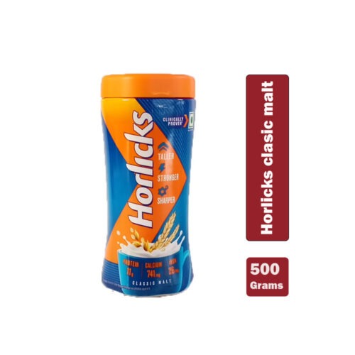 HORLICKS CLASSIC ORIGINAL MALT 500 GRAMS