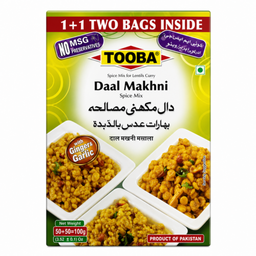 TOOBA DAAL MAKHNI SPICE MIX 100 GRAMS