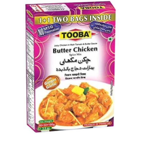 TOOBA BUTTER CHICKEN SPICE MIX 120 GRAMS