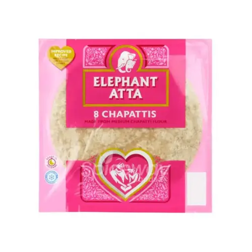 ELEPHANT READY Made ROTI Frozen 8 Pieces