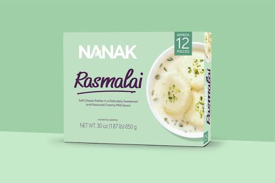 Nanak RASMALAI Frozen 850 Grams