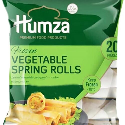 Humza's Vegetable Spring rolls 650 Grams - 20 pcs