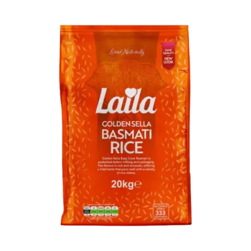 Laila Golden Sella Basmati Rice 20 Kg